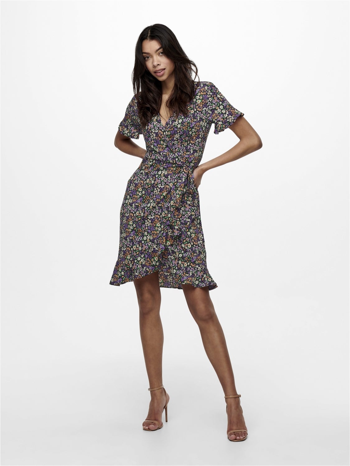 ONLOLIVIA Kurzes Kleid Black