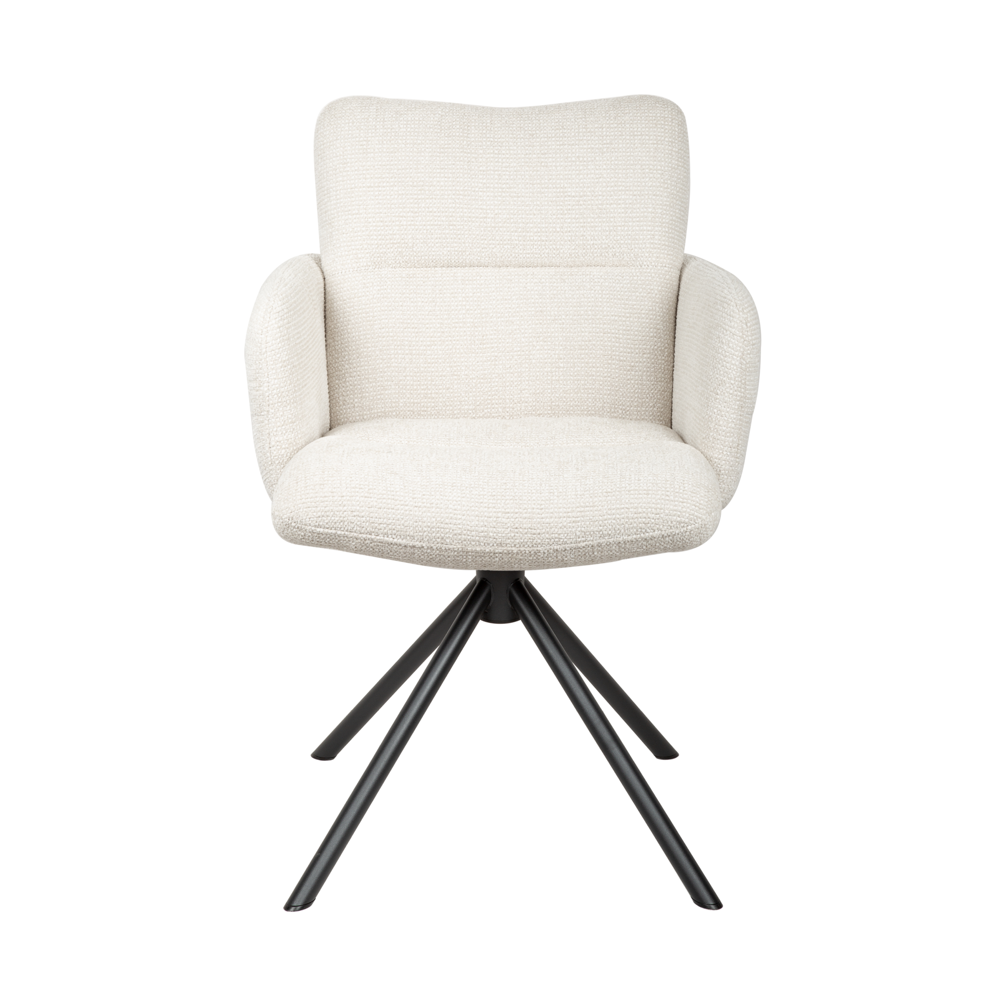 Eetkamerstoel Nilo stof beige