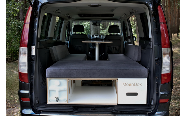 Moonbox Campingbox 115 mit Tisch passend für Van/Bus