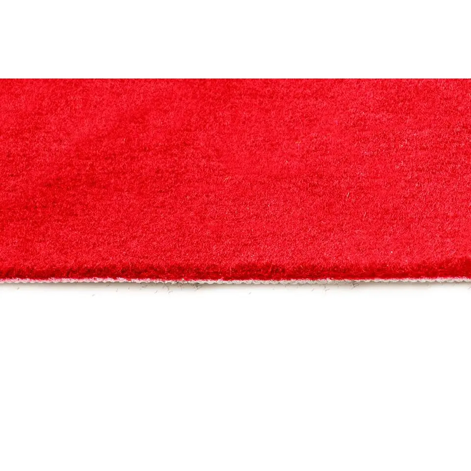 Tapijt loper Dakar - Breedte 100 cm - 5 mm dik - Rood