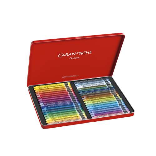 CARAN D'ACHE® NEOCOLOR® II  wasservermalbare Wachspastelle, Metall-Etuis