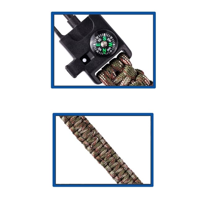 Survival Armbånd Survival Emergency Armbånd