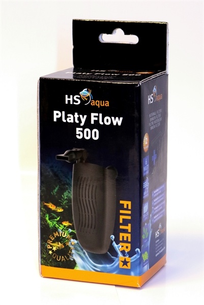 HS Aqua Platy Flow 500 Binnenfilter | Met complete filtermateriaal