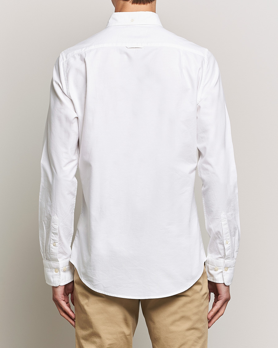 GANT Slim Fit Oxford Shirt White