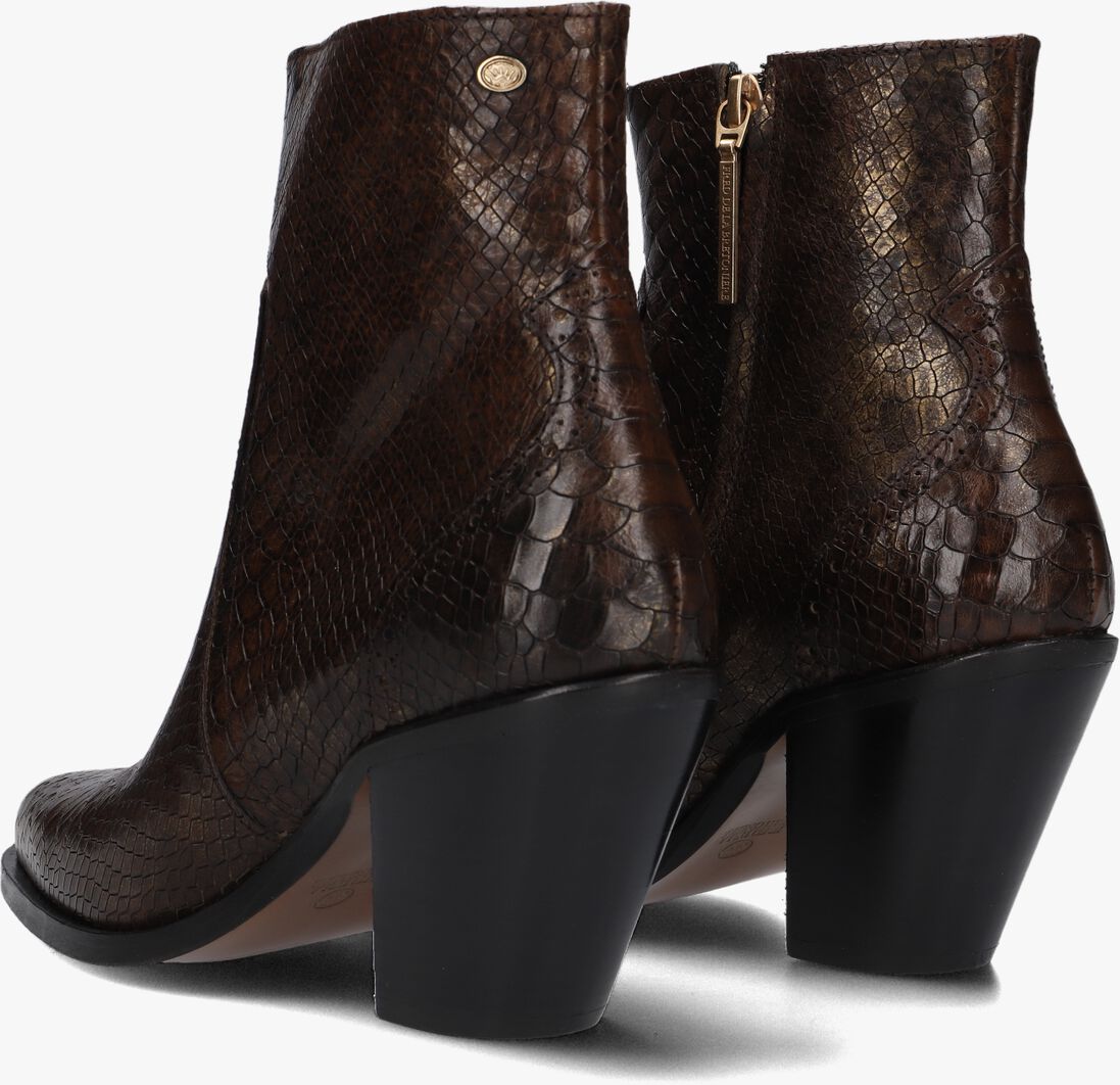 FRED DE LA BRETONIERE bruine fred de la bretoniere enkellaarsjes blaire ankle boot