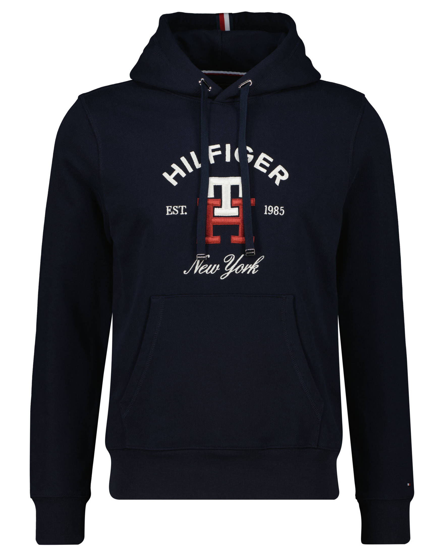 Tommy Hilfiger| Herren Hoodie CURVED MONOGRAM