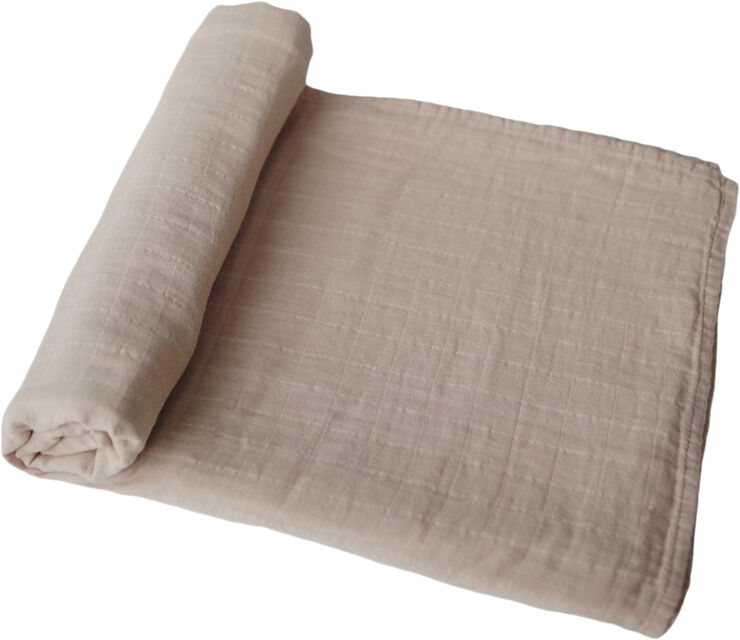 Mushie Mushie Babysvøb - Pale Taupe Pale taupe
