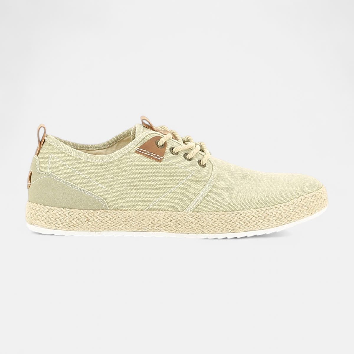 Baskets en toile Homme beige