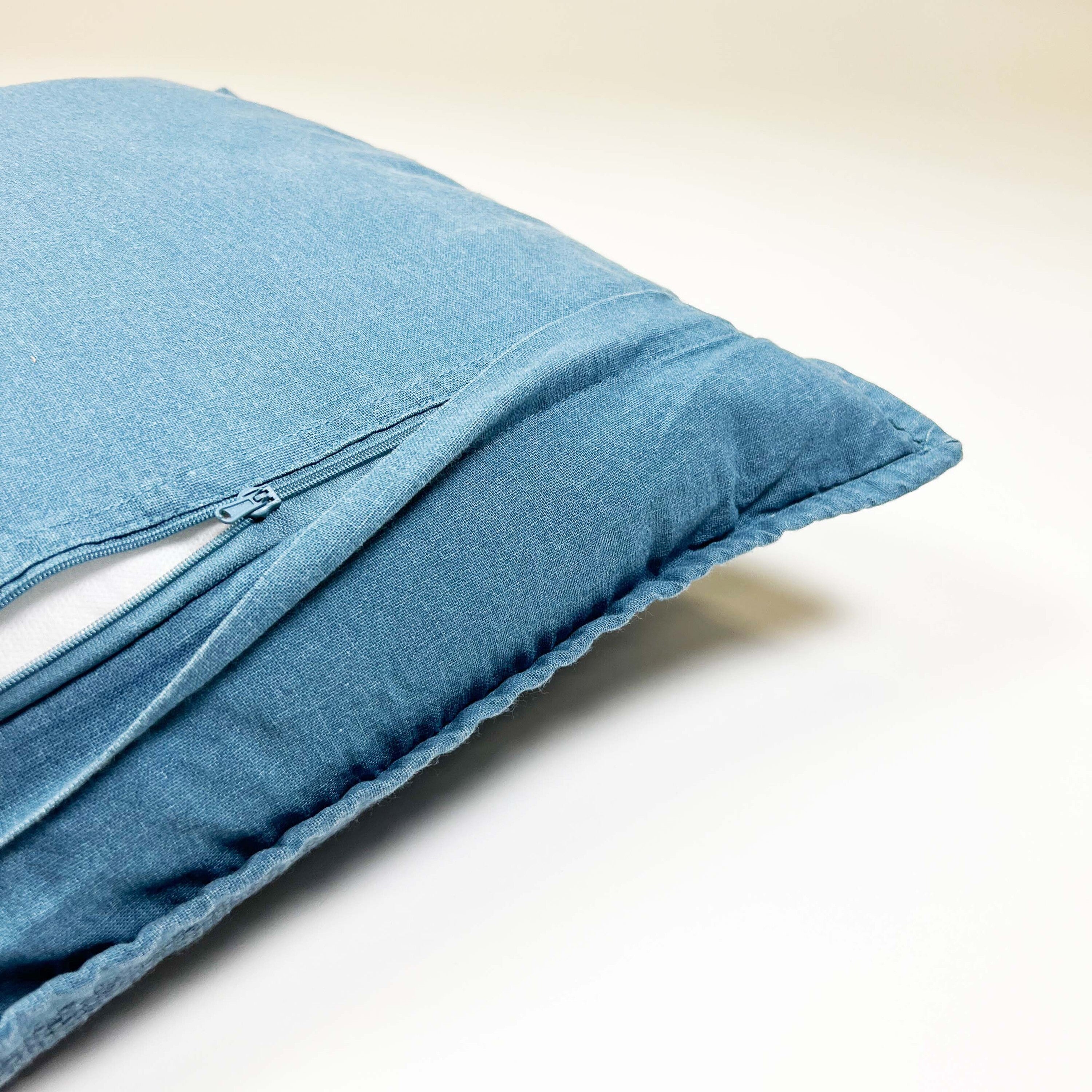 Dutch Decor sierkussen Bowie - 45x45 cm Provincial Blue