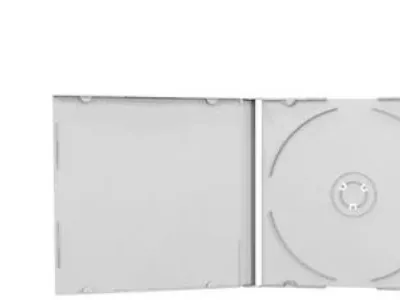 MediaRange - Cd-hylster for lagring - kapacitet: 1 CD/DVD - gennemsigtig (pakke med 100)