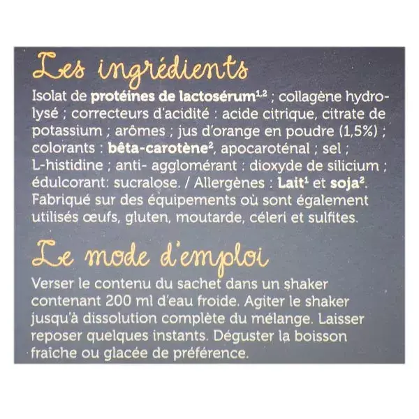 Protifast Sobremesa de Laranja com Alto Teor de Proteína - 7 sachês