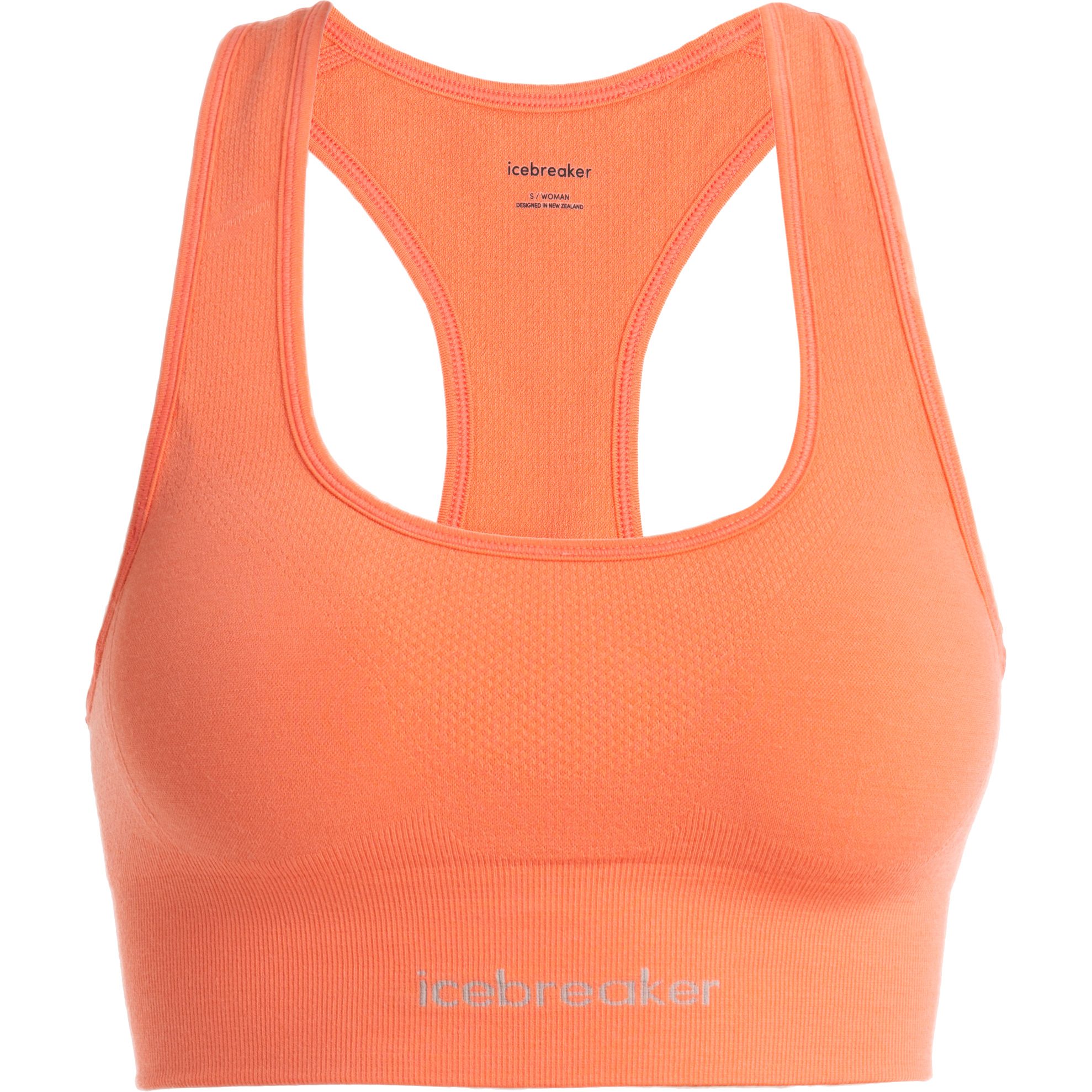 Icebreaker Merino Seamless Active Sport BH Damen tang