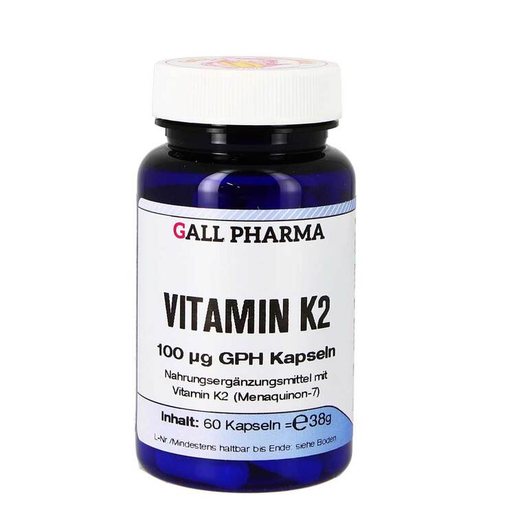 Vitamin K2 100 ug GPH Kapseln, 60 St