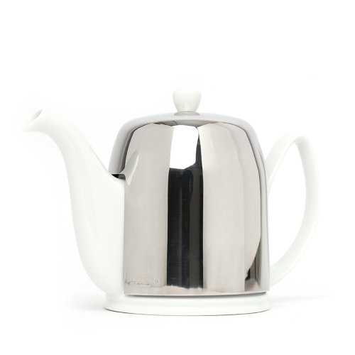 Sunday Natural Products  Teekanne Porzellan Salam Weiss 8 Tassen