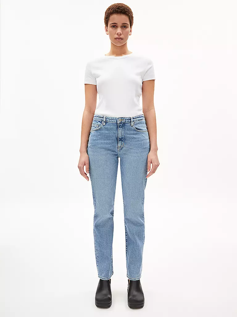 ARMEDANGELS Jeans Straight Fit CARENAA hellblau