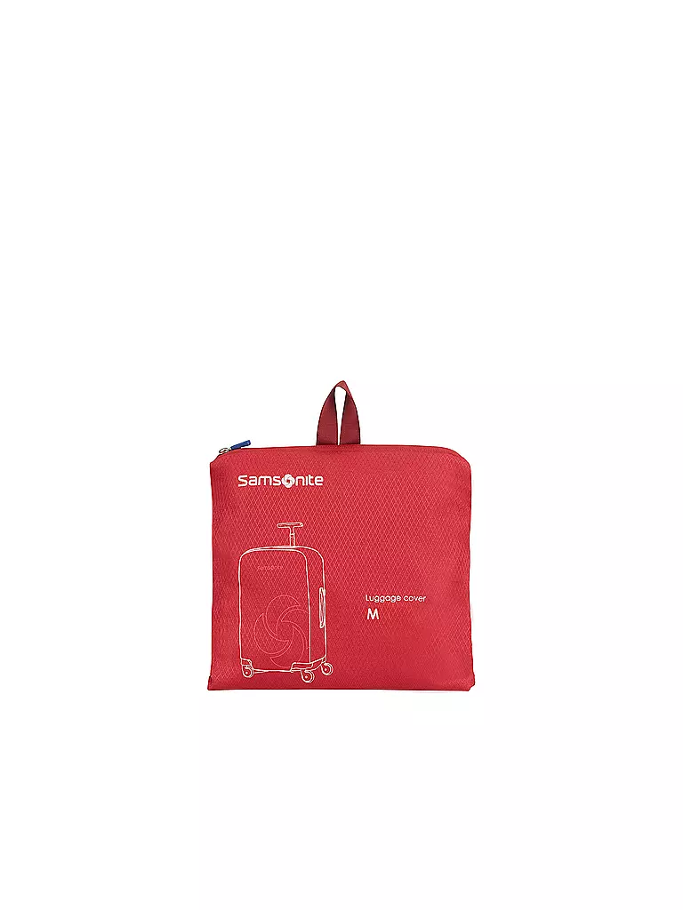 SAMSONITE Kofferhülle Medium 69cm red rot