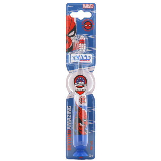 Mr White brosse à dents lumineuse enfant - Minuteur clignotant