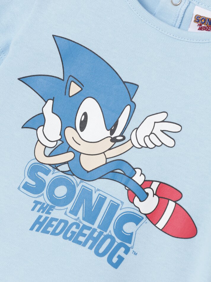 Pijama Sonic - Azul Claro