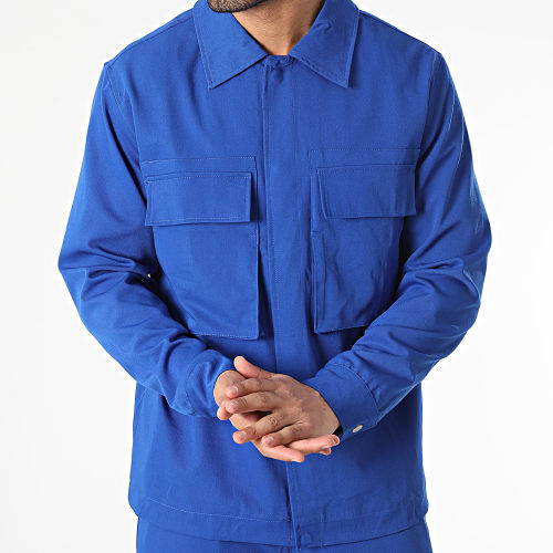 Ensemble Veste et Pantalon Cargo Bleu Roi