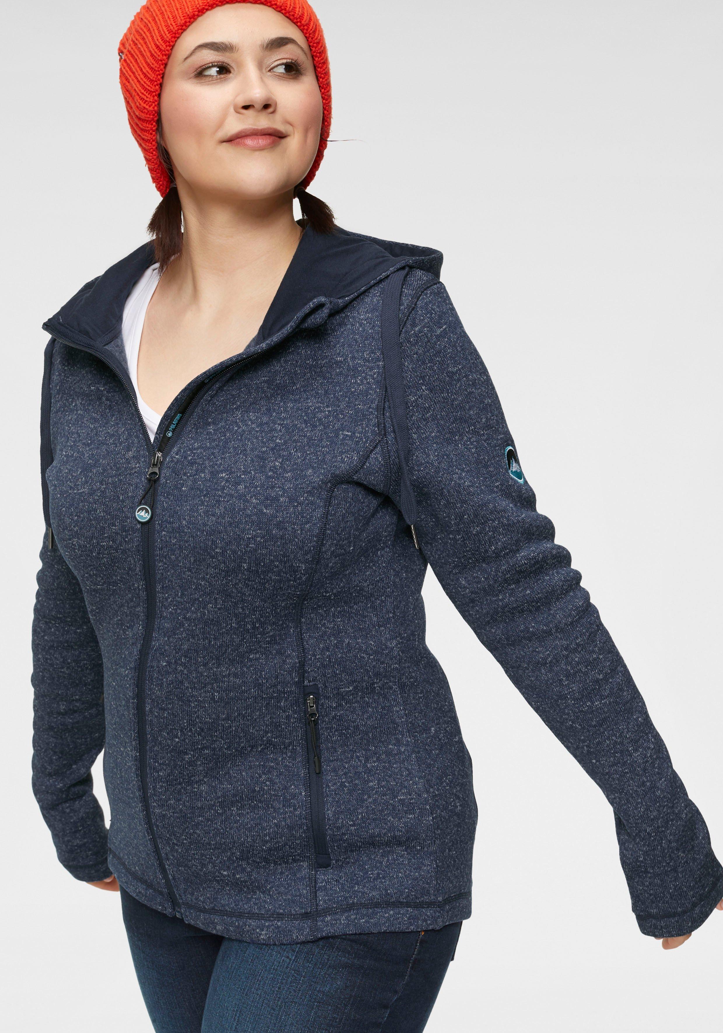 Strickfleecejacke