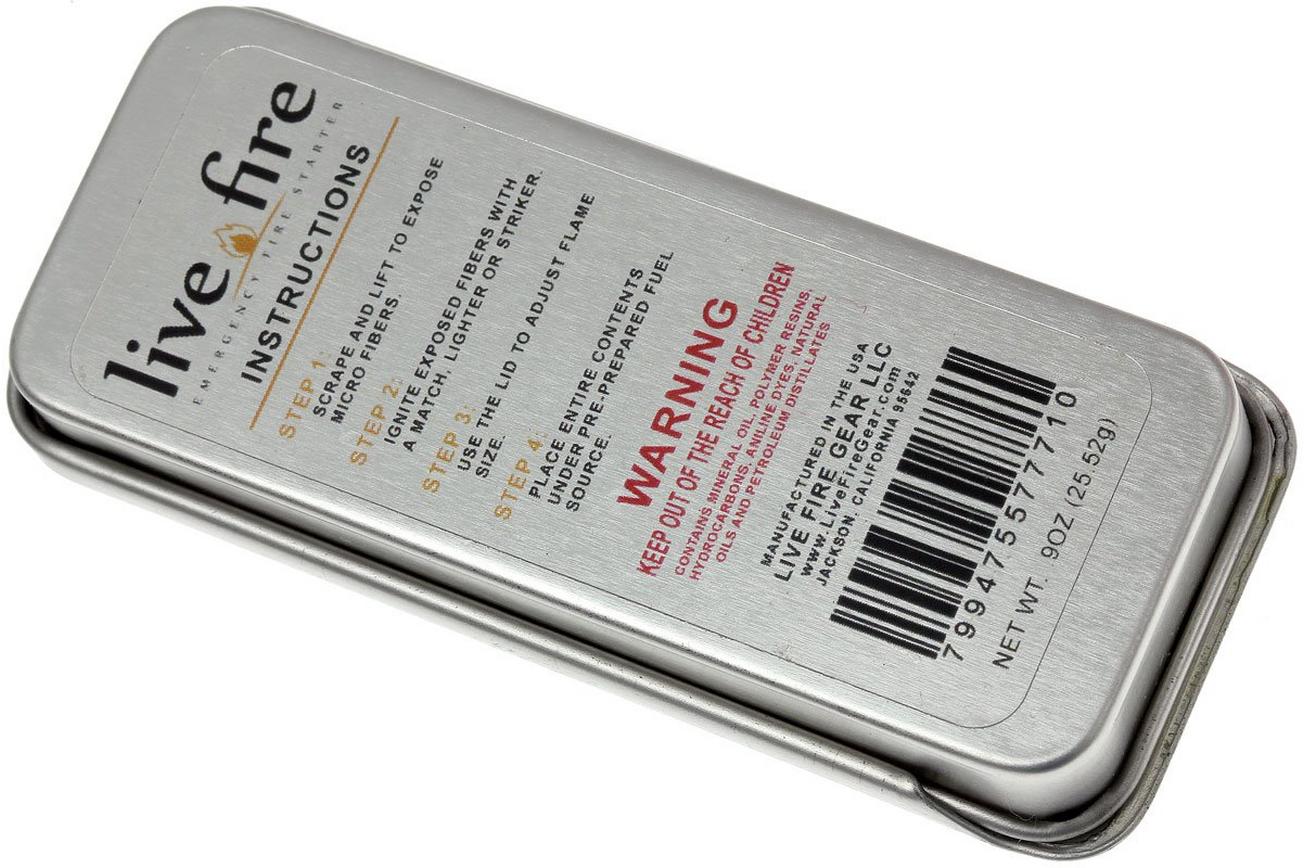 Live Fire Original Fire Starter LFO-B1