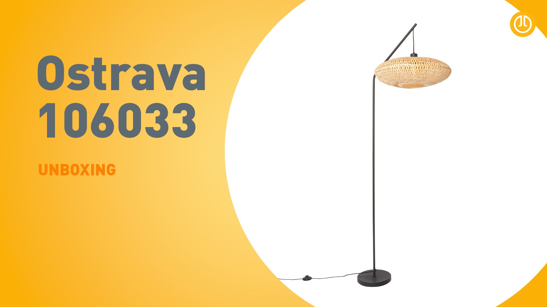 Oosterse vloerlamp bamboe - Ostrava
