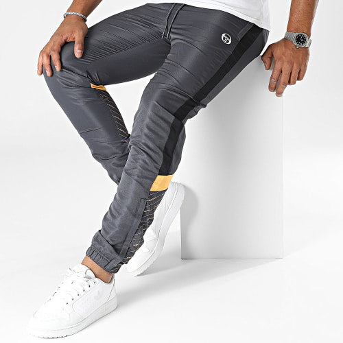 Pantalon Jogging Asymetrical 40405 Gris Anthracite