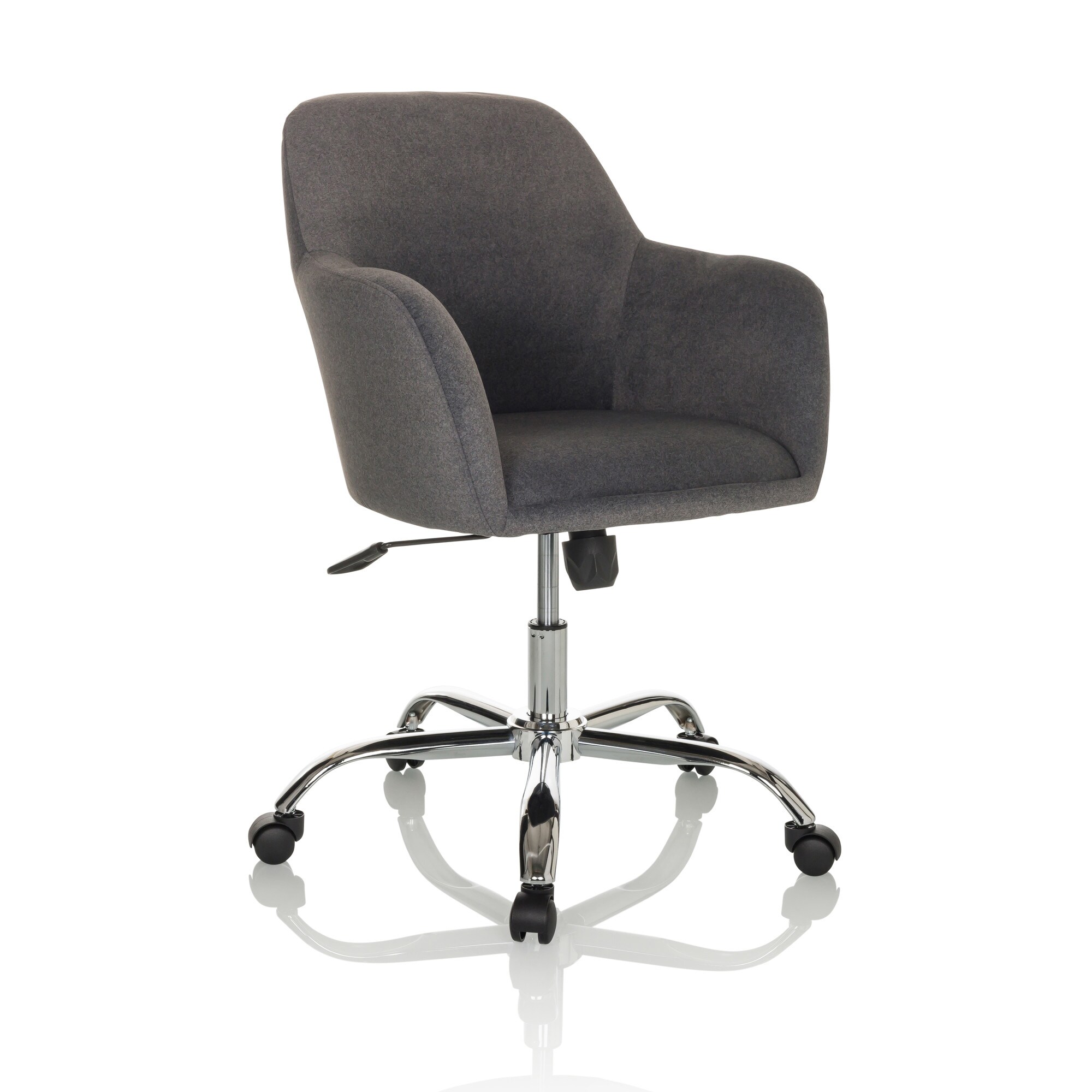 Home Office Bürostuhl SOLAO 300 Stoff mit Armlehnen hjh OFFICE
