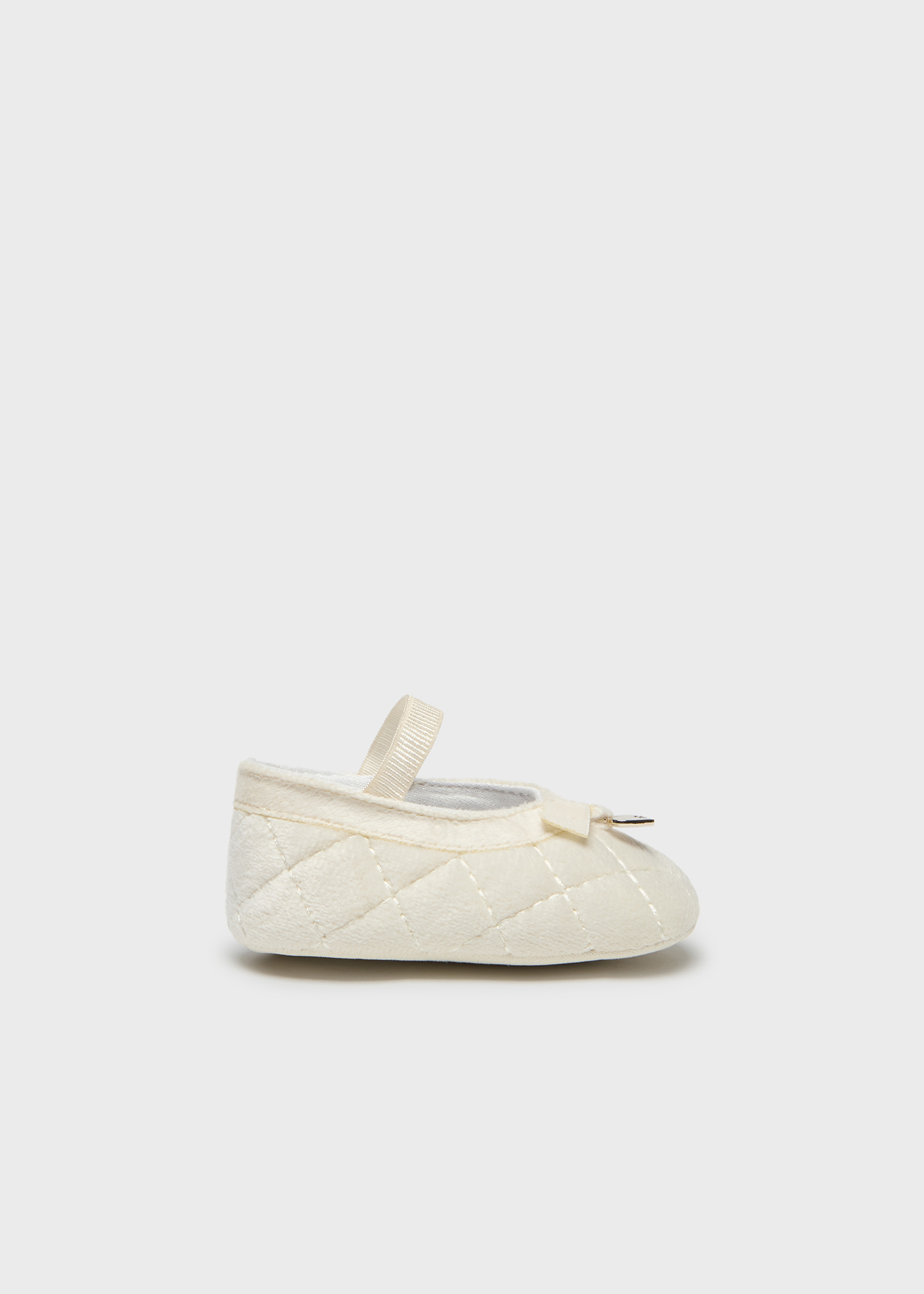 Sapatos Mary Jane de veludo para recém-nascidos