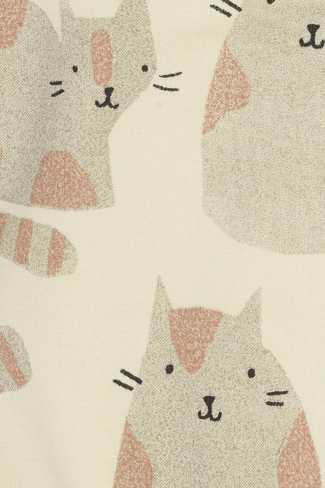 Noppies Baby Broek Theresa - Animals Pattern Medium Grey