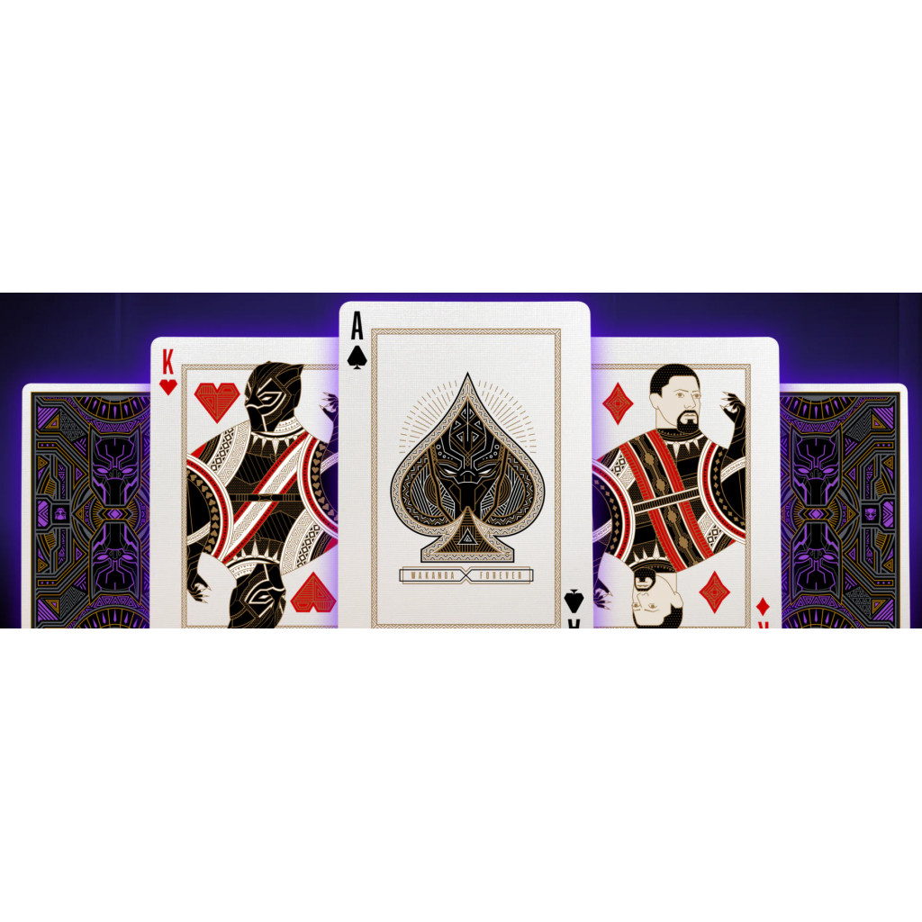 Cartes à jouer Theory11 - Black Panther