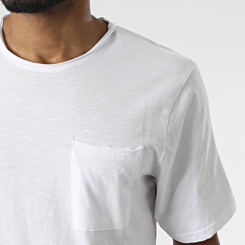 Tee Shirt Poche Roy Blanc