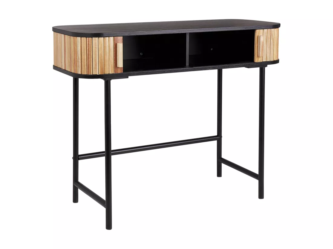 Console CARNEY Bois de paulownia Marron clair