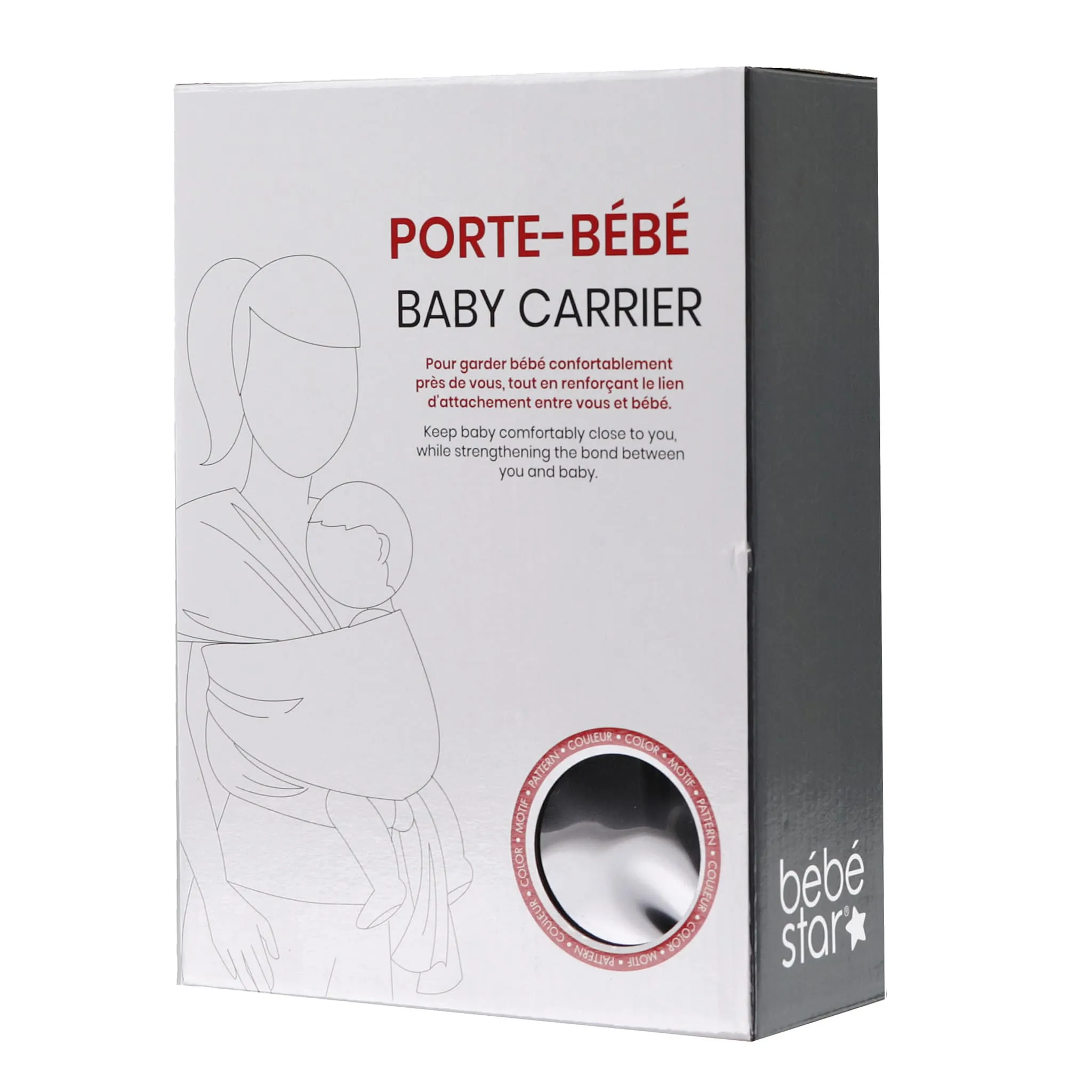 Bébé Confort Porte-Bébé Écharpe - Noir  Taupe