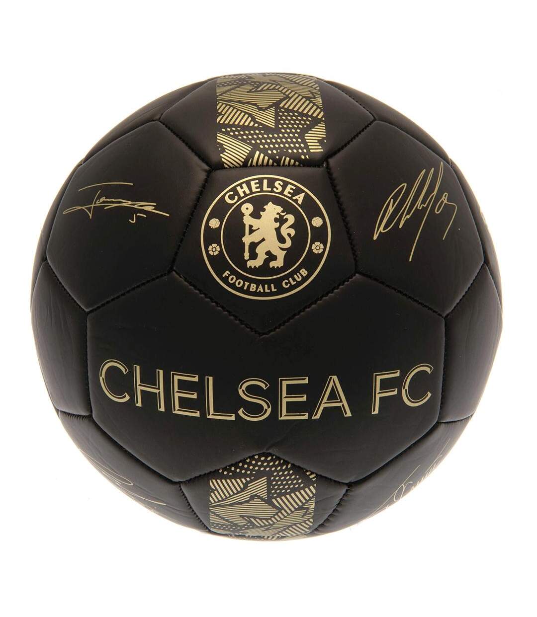 Chelsea FC - Ballon de foot PHANTOM (Noir / Doré) (Taille 5) - UTTA8583