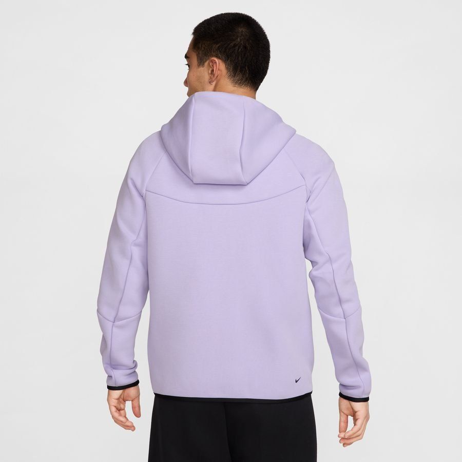 Nike Sweat à Capuche Tech Fleece FZ Coupe-Vent - Hydrangeas/Noir