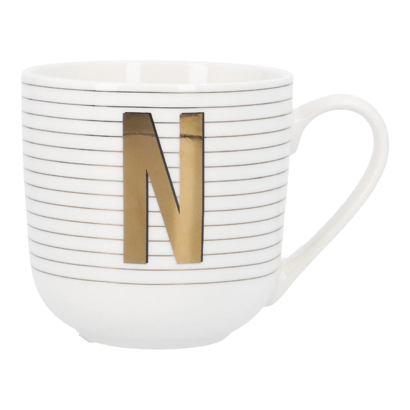 Becher mit Buchstabe N