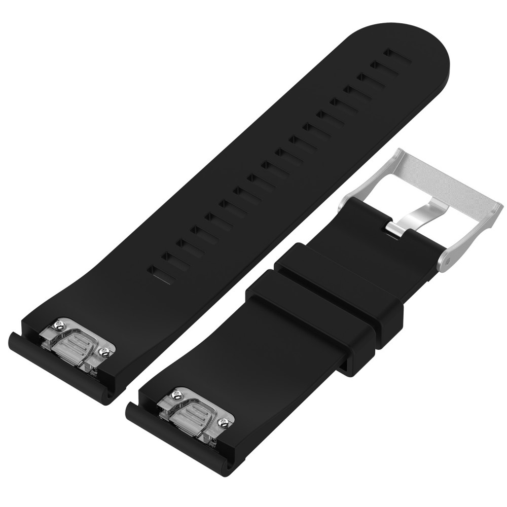 Garmin Ersatz Silikon Sport Armband mit 26mm Schnellverschluss- Schwarz