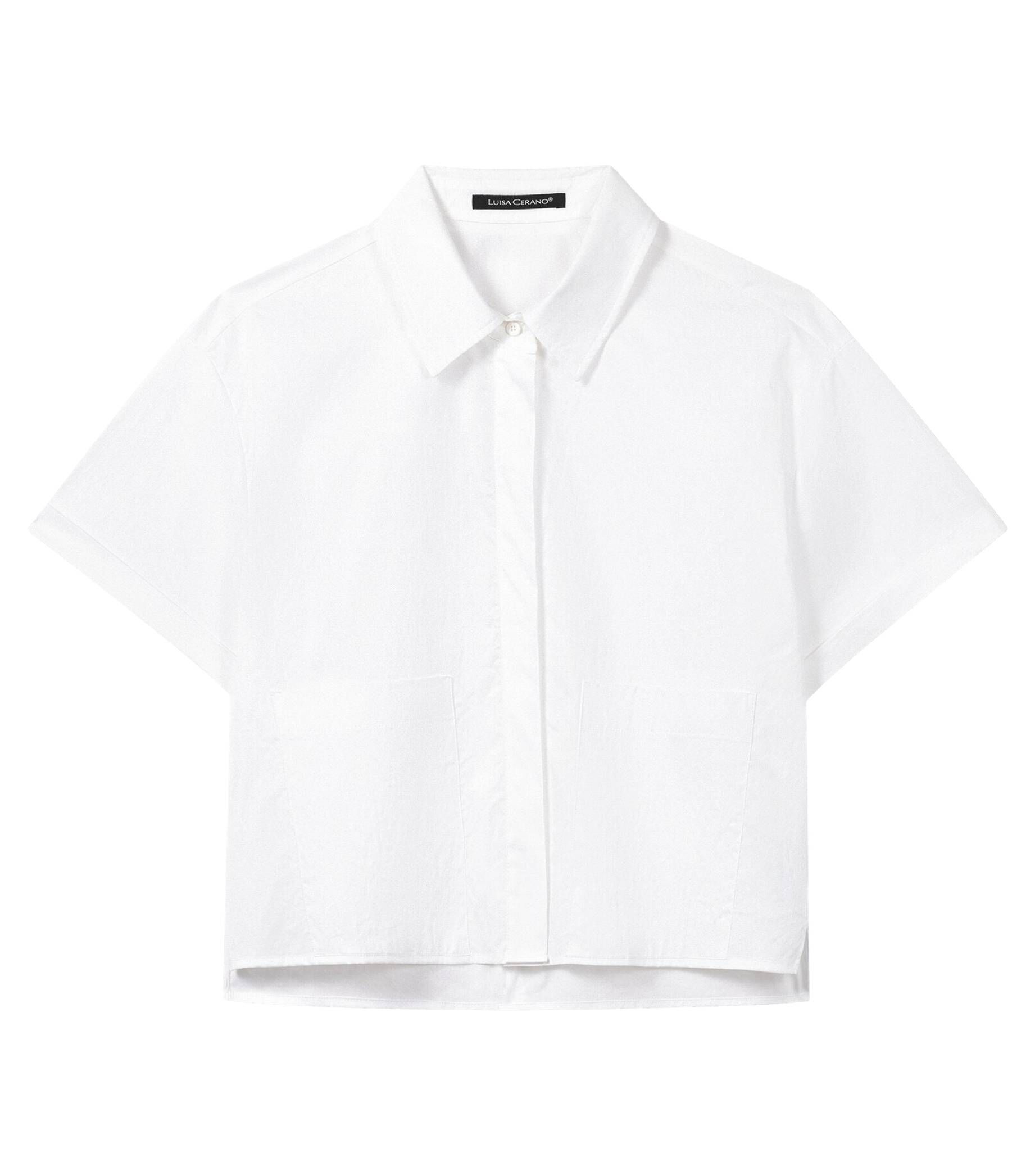 Luisa Cerano| Damen Bluse Kurzarm
