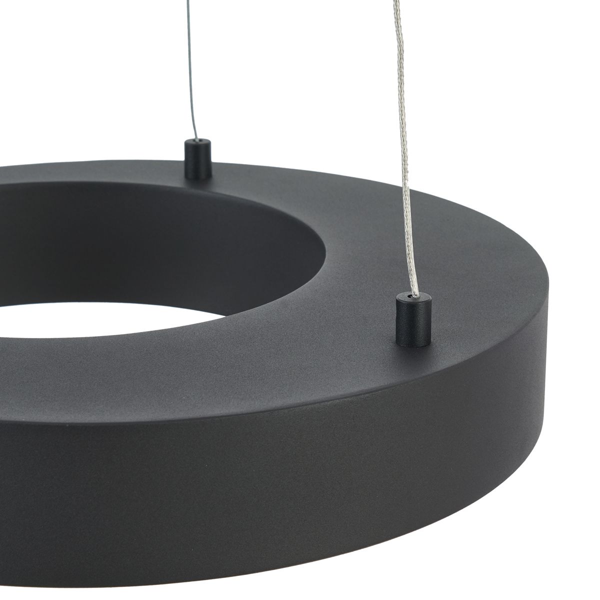 Moderne hanglamp zwart 35cm 3-staps dimbaar - Organici
