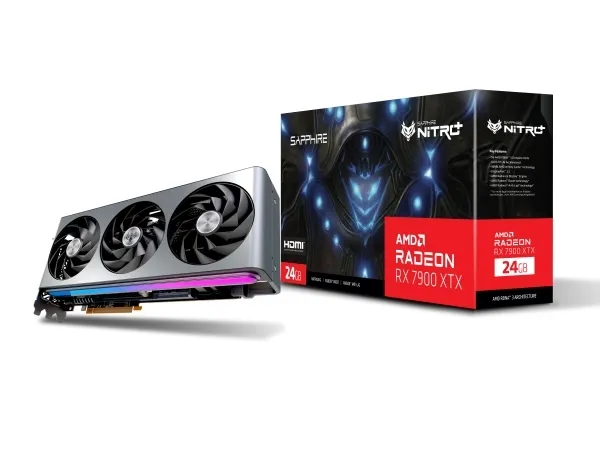 Sapphire NITRO  Radeon RX 7900 XTX Vapor-X - Grafikkort - Radeon RX 7900 XTX - 24 GB GDDR6 - PCIe 4.0 x16 - 2 x DisplayPort, 2 x HDMI