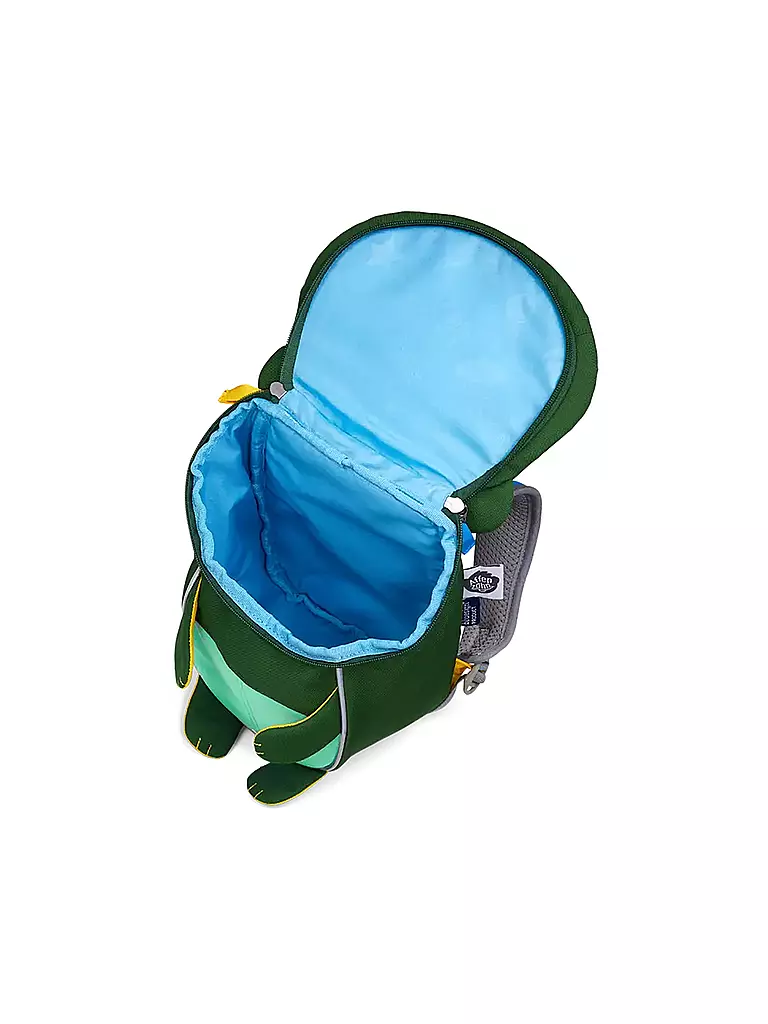 AFFENZAHN Kindergartenrucksack Kreativ Bär dunkelgrün