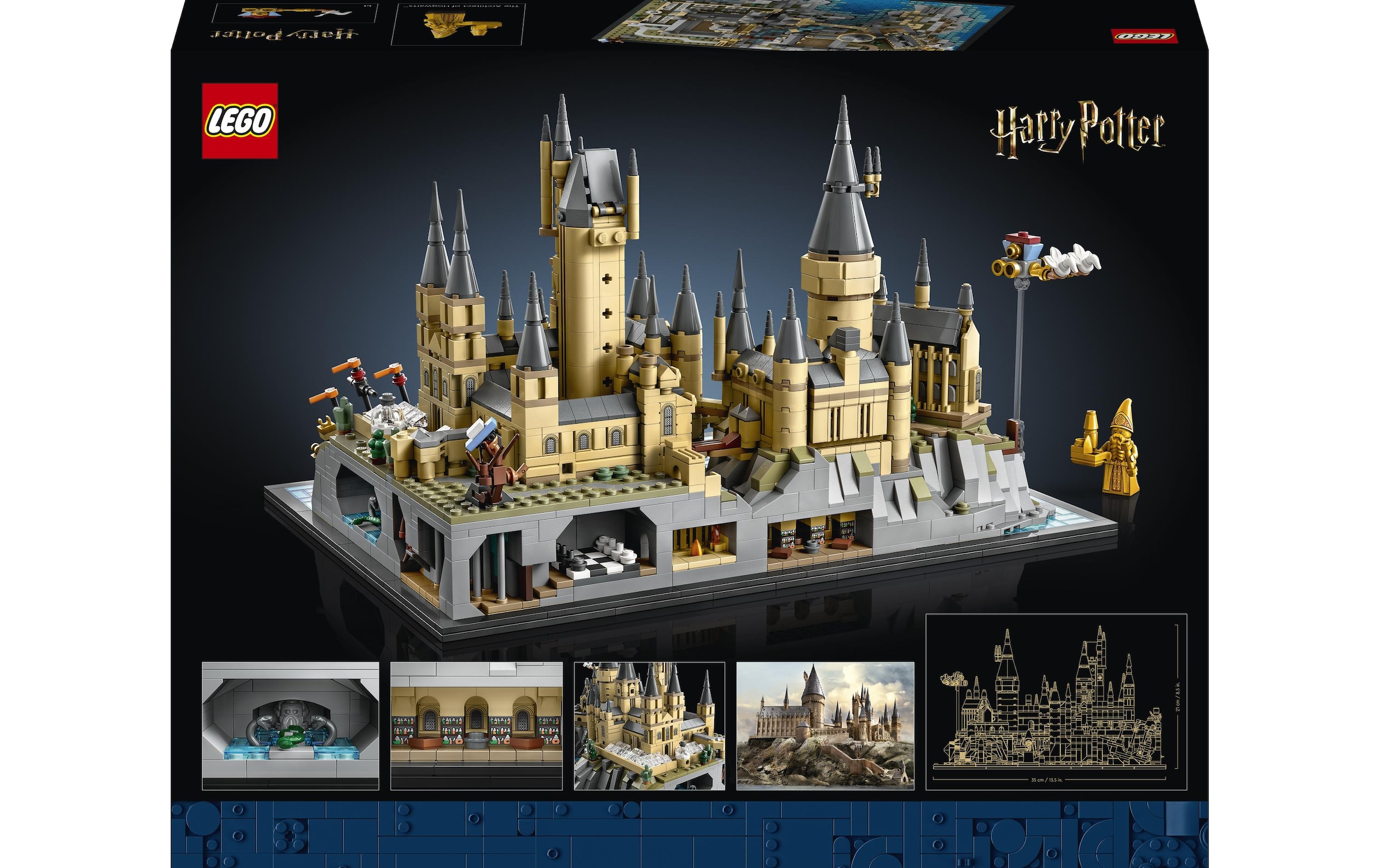 LEGO® Spielbausteine »Potter Schloss Hogwarts«