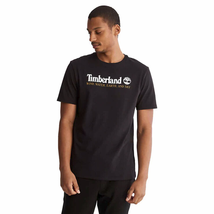 TIMBERLAND WWES FRONT TEE REG Black