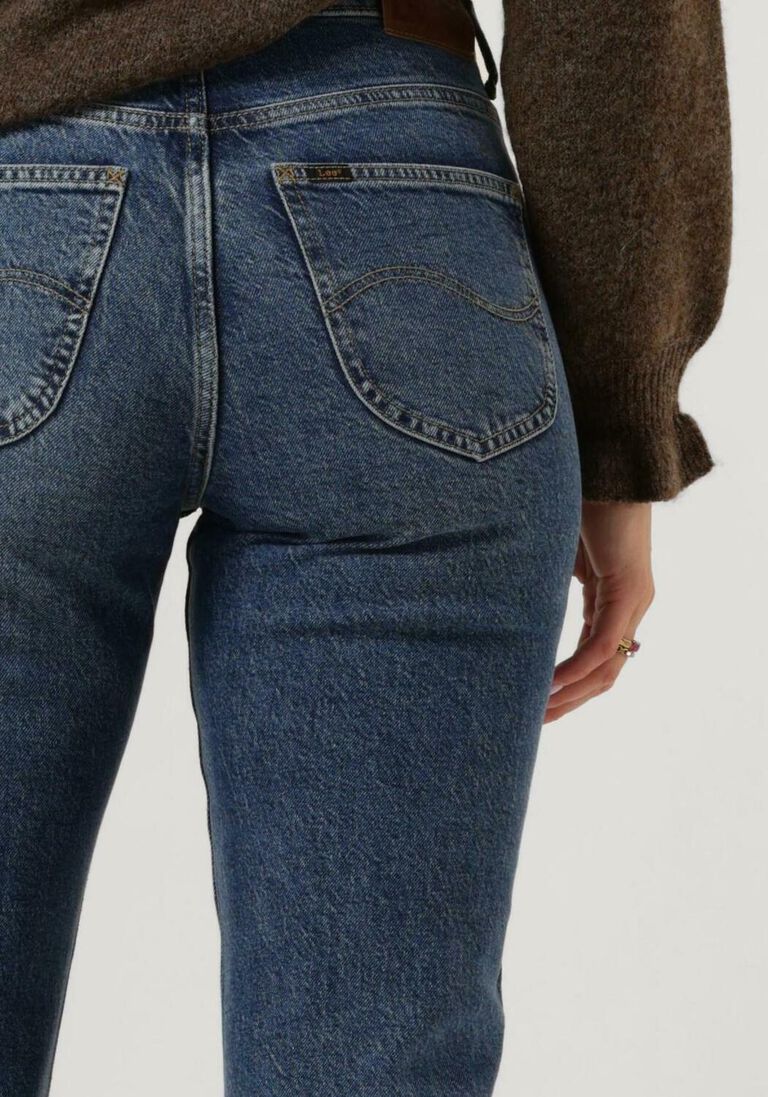 LEE donkerblauwe lee straight leg jeans carol