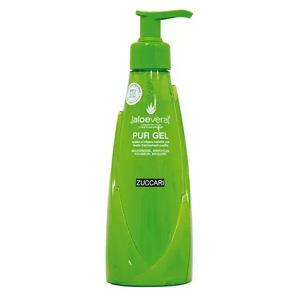 (aloevera)2 Zuccari Gel Orgânico Puro 300ml