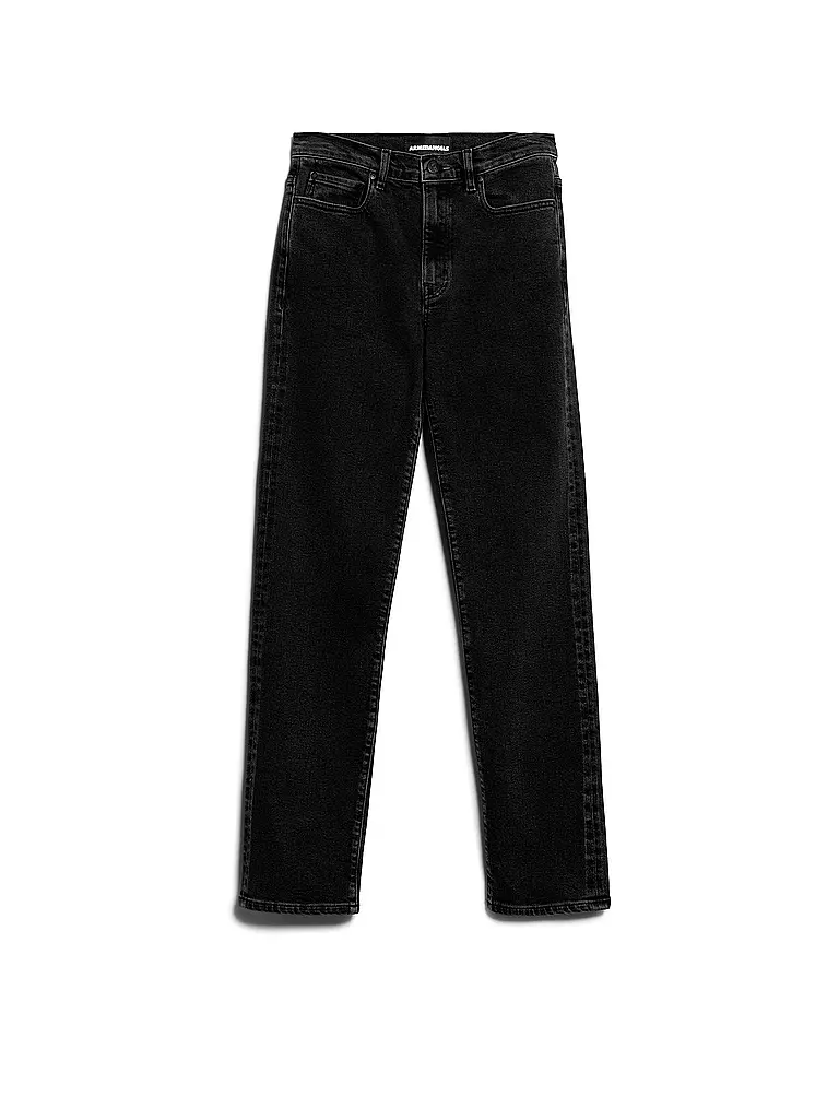 ARMEDANGELS Jeans Straight Fit CARENAA schwarz