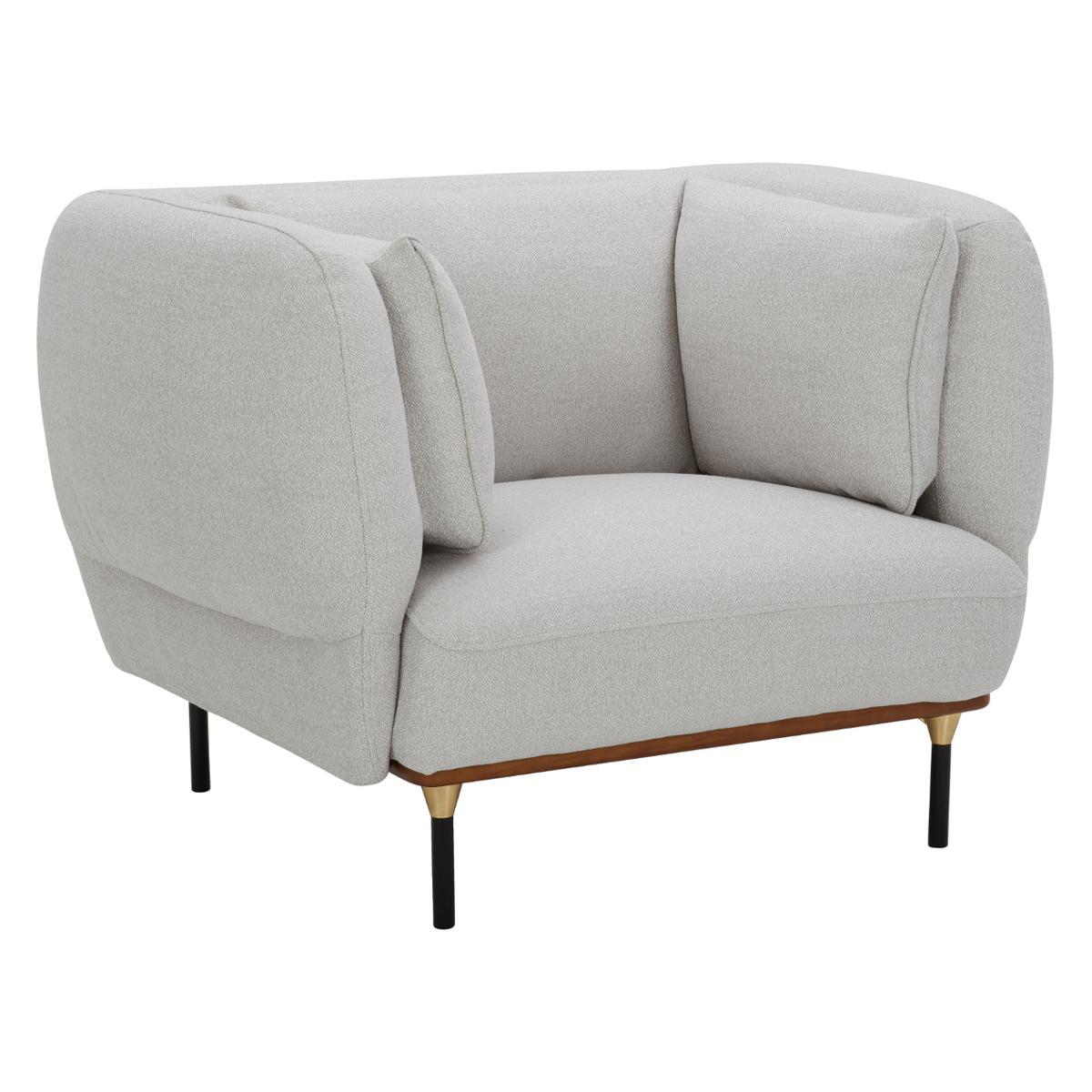 FAUTEUIL ISEE GRIS CLAIR
