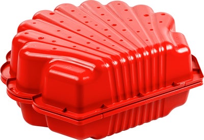 Swing King Skjell Sandkasse, Red