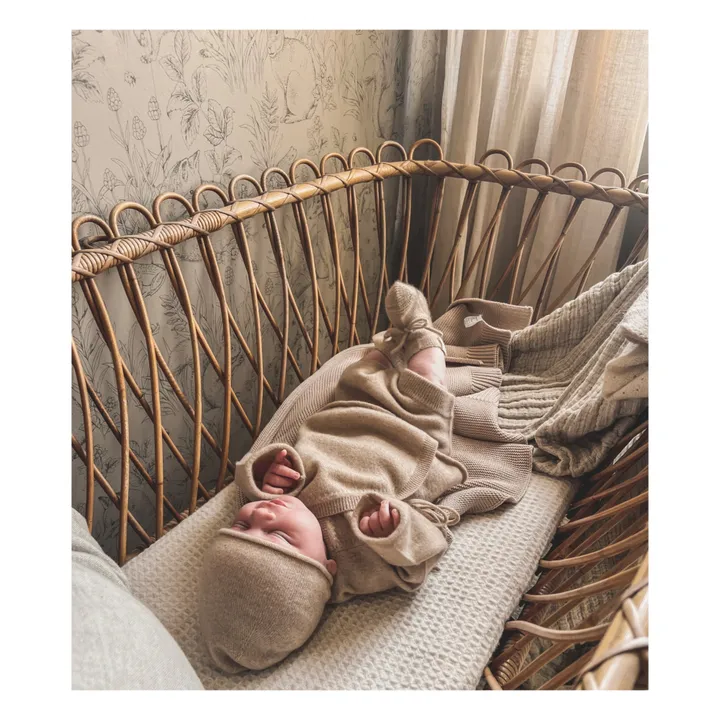My Little Freckle Bonnet Tricot Coton Bio | Beige